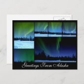 アラクサオーロラコラージポストカード ポストカード (正面/裏面)