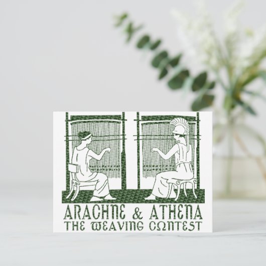 アラクネ対アテナ ポストカード (スタンド正面)