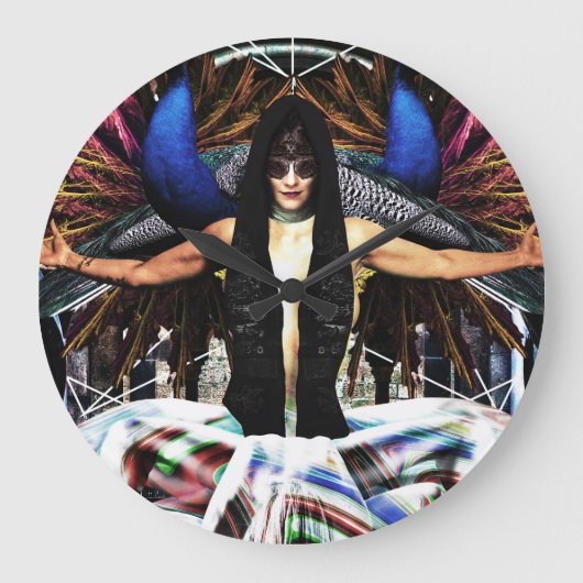 「アラクネ – プライド – 」 ラージ壁時計 (正面)