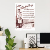 "アラグラシエール"アイスハウス ポスター (ホームオフィス)