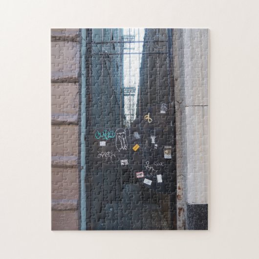 アラグラフィティアッパーウエストサイドニューヨークシティNYC ジグソーパズル (縦)