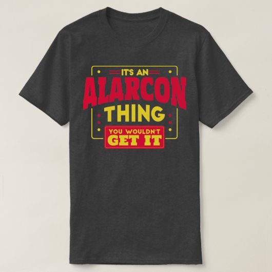 アラコン Tシャツ (デザイン正面)