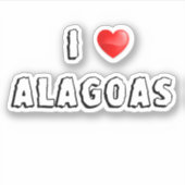 アラゴアスが大好き シール (正面)