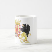 アラゴンのフェルディナンド2世の腕の毛とサポート コーヒーマグカップ (中央)