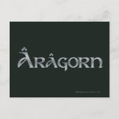 アラゴンのロゴ ポストカード (正面)
