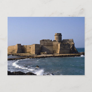 アラゴン城,カラブリア,イタリア ポストカード