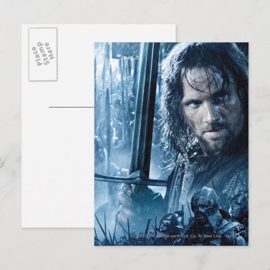 アラゴン対オルクス ポストカード (正面/裏面)