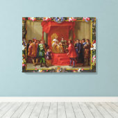 アラゴン王ピーター4世 キャンバスプリント (インサイチュ (ウッドフロア))