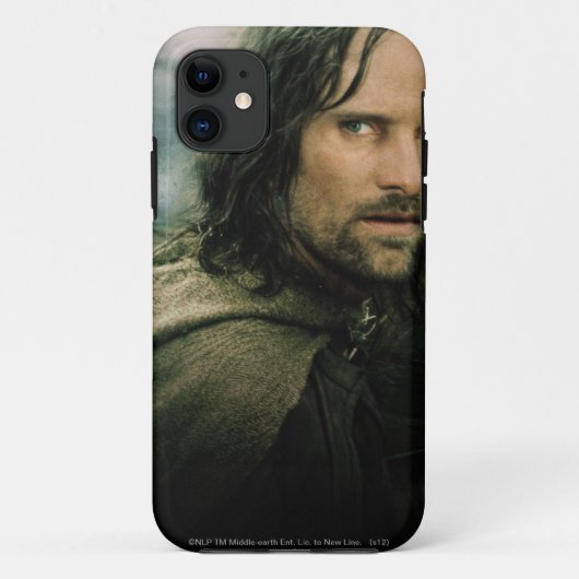 アラゴーンがクローズアップ Case-Mate iPhoneケース (裏面)