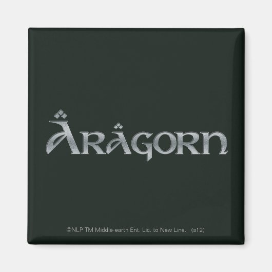 アラゴーンロゴ マグネット (正面)