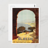 アラシオ、西リビエラのイタリアのヴィンテージ旅行 ポストカード (正面/裏面)