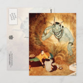 アラジンとエフライト ポストカード (正面/裏面)