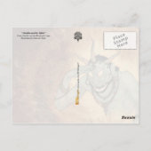 アラジンとエフライト ポストカード (裏面)