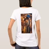 アラジンとジャスミンdesigen t shurt tシャツ (裏面)