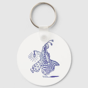 アラジンと彼の電気ランプ キーホルダー