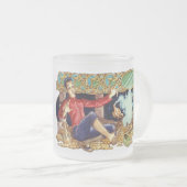 アラジンのランプ曇りマグカップ フロストグラスマグカップ (正面右)