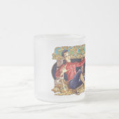 アラジンのランプ曇りマグカップ フロストグラスマグカップ (中央)