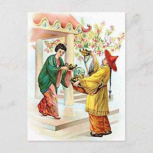 アラジンのランプ ポストカード (正面)