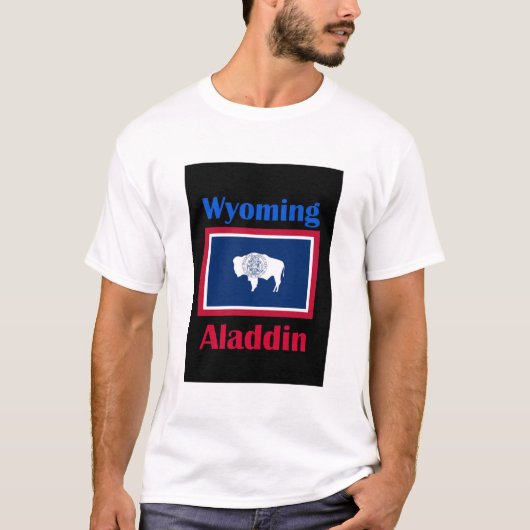 アラジン・ワイオミング Tシャツ (正面)