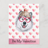 アラスおもしろいカン私のバレンタインデーになる シーズンポストカード (正面)