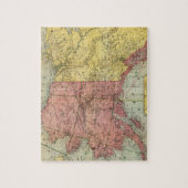 アラスカおよびカナダ(1901年)のヴィンテージの地図 ジグソーパズル (縦)