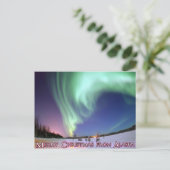 アラスカからのメリークリスマス シーズンポストカード (スタンド正面)