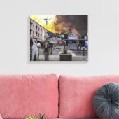 アラスカからの歓喜 キャンバスプリント (インサイチュ (リビング))