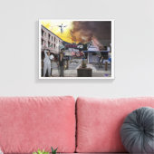 アラスカからの歓喜 キャンバスプリント (インサイチュ (リビング))