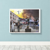 アラスカからの歓喜 キャンバスプリント (インサイチュ (ウッドフロア))