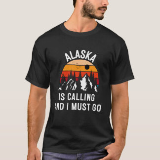 アラスカが呼び出し中で行かねばならない Tシャツ