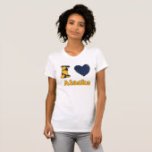 アラスカが大好き Tシャツ (正面フル)