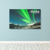 アラスカが幕を開ける キャンバスプリント (インサイチュ (ウッドフロア))