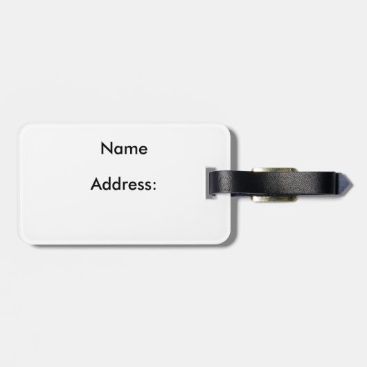 アラスカため息….. ラゲッジタグ (裏面横)