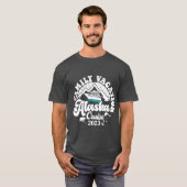 アラスカでの家族クルーズ オーバーサイズ Tシャツ (正面フル)