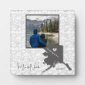 アラスカで始まった写真カスタマイズ フォトプラーク (正面)