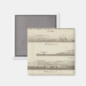 アラスカとブリティッシュコロンビア マグネット (正面/裏面)