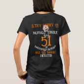アラスカのお土産 旅行 バケーション ツアー AK Tシャツ (裏面)