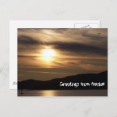 アラスカのはがき ポストカード (正面/裏面)