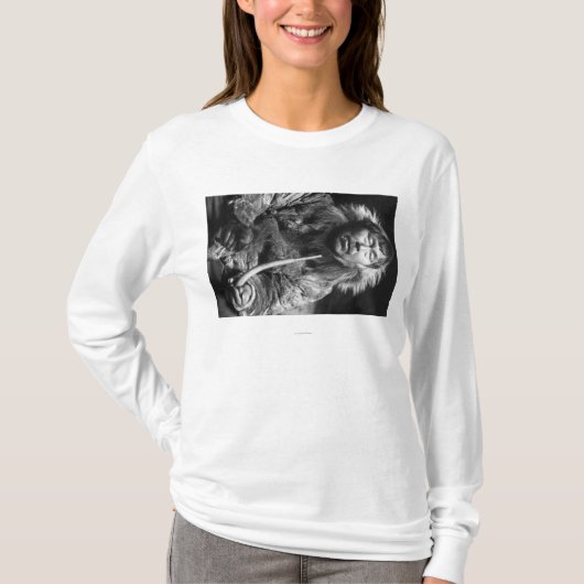 アラスカのエスキモーの喫煙管の写真 Tシャツ (正面)