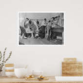 アラスカのエスキモー大工1904 ポスター (キッチン)