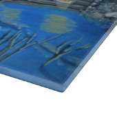 アラスカのオーロラの小屋のまな板 カッティングボード (角)