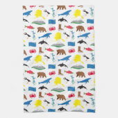 アラスカのキッチンタオル キッチンタオル (縦)