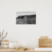 アラスカのキングス島の写真 ポスター (キッチン)