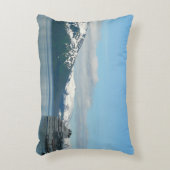 アラスカのクルーズバケーショントラベルフォト アクセントクッション (正面(垂直))