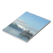 アラスカのクルーズバケーショントラベルフォト ノートパッド (回転)