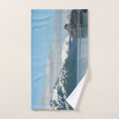 アラスカのクルーズバケーショントラベルフォト ハンドタオル (ハンドタオル)