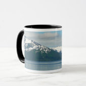 アラスカのクルーズバケーショントラベルフォト マグカップ (正面左)