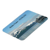 アラスカのクルーズバケーショントラベルフォト マグネット (左側)