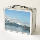 アラスカのクルーズバケーショントラベルフォト メタルランチボックス (裏面)