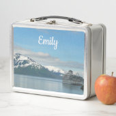 アラスカのクルーズバケーショントラベルフォト メタルランチボックス (インサイチュ)
